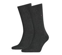 2 Paar Tommy Hilfiger Herren Socken Strümpfe Classic 39-42 TH Anthrazit