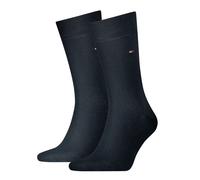 2 Paar Tommy Hilfiger Herren Socken Strümpfe Classic 39-42 TH Dunkelblau