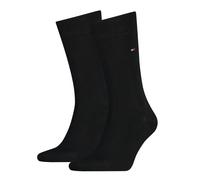 2 Paar Tommy Hilfiger Herren Socken Strümpfe Classic 39-42 TH Schwarz