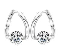 2 Paare Germanium & Magnetische Lymph-Ohrringe Für Gesundheit & Wellness, Anti-Stress Entspannung, Unisex, 12g, Silber/Gold, Ideal Für Geschenke An Frauen/Männer