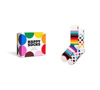 Happy Socks Pride Geschenkset - Weiß, 2 Stück, weiß, S-M