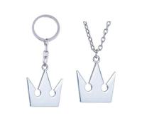 2 Pcs Kingdoms Hearts Schlüsselanhänger Halskette Game Figur Sora Cosplay Accessories Cool Anhänger Jewelry (2pcs)
