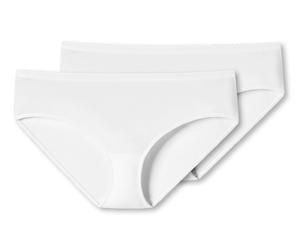 2 Schiesser Hipster - Damen - Gr. 44 - weiß