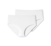 2 Schiesser Midi-Slips - Damen - Gr. 44 - weiß