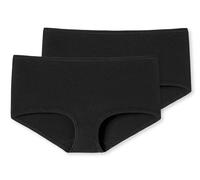Schiesser Damen 2er Pack Shorts schwarz 174386-000 - 36
