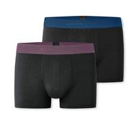 2 Schiesser Slipboxer long - Herren - Gr. Xl/7 - schwarz
