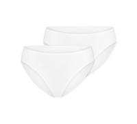 2 Schiesser Tai-Slips - Damen - Gr. 38 - weiß
