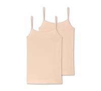 2 Schiesser Tops - Damen - Gr. 36 - braun