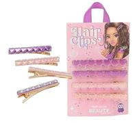 2 Sets TOPModel Haarspangen-Set mit Herzen, 4 Stück im Set, Perlmutt-Optik-Lieferunfang