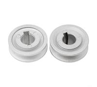 2 Stück 45 mm industrielle Nähmaschinenkupplungsmotor-Riemenscheibe, Metall 45 x 28 mm für schwere Beanspruchung