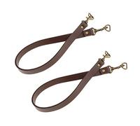 2 Stück 60cm PU-Leder Tragegurt Schultergurt Schulterriemen Trageriemen Riemen für Taschen Umhängegurt Abnehmbar