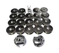 2 Stück 91-105544-91 14 mm Spulenkapsel + 20 Spulen für Pfaff 1006 2028 6152 ++