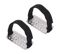 2 Stück Anti Rutsch Schuhspikes Spikes Schuhe Winter Überschuhe Aus Edelstahl 26 Zähnen Einteilig,Antirutsch Spike zum Überziehen Ice Grips Für Winterliche Outdoor,Klettern