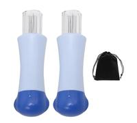 2 Stück blaue Filznadeln, Nadelfilzwerkzeuge, Puppen-Mehrkopf-Stempelnadeln, 7-Kopf-Handstrick-Stempelstift, DIY-Nähwerkzeuge