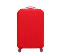 2 Stück dickere Reise-Koffer-Schutzhülle, Gepäckhülle, Reisezubehör, elastische Gepäck-Staubschutzhülle, for 18-32 Koffer für Drinnen Draußen(Red,L)