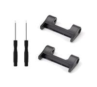 2 Stück Edelstahl Anschluss Kompatibel mit Amazfit T-Rex/ T-Rex Pro Uhrenarmband Anschluss, 22mm Metall Adapter für Amazfit T-Rex/T-Rex Pro Uhr Langlebig Stecker für Amazfit T-Rex/T-Rex Pro (Schwarz)