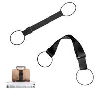 2 Stück Elastischer Befestigungsgurt Für Gepäck | Elastische Gepäckgurte | Reisegurt Für Gepäck Über Dem Griff | Sicheres Taschenbefestigungsseil | Gepäckbindegurt