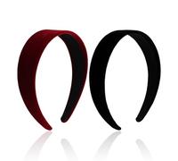 2 Stück Für Frauen Mit Breiten Stirnbändern, Retro -Stirnbändern, Einfachen Stirnbändern, Modischen Und Vielseitigen Stirnbändern, Frauenhaarzubehör.