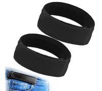 2 Stück Gürtel Ohne Schnalle, Klettgürtel Herren, Elastischer Gürtel Ohne Schnalle Herren, Unisex Gürtel Mit Klettverschluss, Unsichtbarer Mehrzweck Stretchgürtel, Tragbarer Leichter Reisegürtel