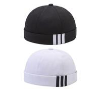 2 Stück Mütze, Einfach Und Modisch, Klassisch Verstellbar, Personalisierter Hip-Hop-Hut, Universell Für Männer Und Frauen, Dekoration Im Freien.