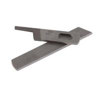 2 Stück Nähmaschinenklinge, Serger-Messer, Overlock-Klinge oben und unten, Overlock-Messer, Ober- und Untermesser, Serger-Klingen, Obermaterial, Untermesser für