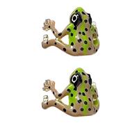 2 Stück Neuester Laubfrosch Froschringe | Verstellbare Süße Froschringe | Kreativer Schöner Froschring | Modeaccessoire | Offener Förmiger Zarter Schmuck | Süße Geschenke Für Freundin, Mutter, Freund