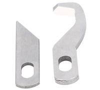 2 Stück Ober- und Unterschneidemesser für Singer 14N654 Overlock Maschine TF123/122
