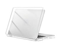 2 Stück Plastik Hart Kristall Klar Schutzhülle für MacBook Air/Pro