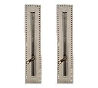 2 Stück Reißverschlüsse Mit Geschlossenem Ende Zum Nähen Von Taschenreißverschlüssen Metallreißverschlüsse Verschlüsse Für Ledertaschen Handtaschen Geldbörsen Geldbörsen Herstellung Von Zum Von