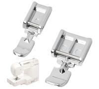 2 Stück Reißverschlussfuß für Brother,Reissverschlussfuß Nähfuß,kompatibel mit Brother Singer Janome,Reißverschlussfuß Set für Nähmaschinen,Reißverschlussfuß,Universal Allzweck Nähmaschinen Nähfuß.