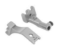 2 Stück Schnallen-Nähfuß Reißverschluss 42180 42181 Ersatz-Nähfuß für GOLDEN WHEEL 335 Nähmaschine