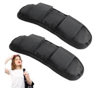 2 Stück Schulterpolster Rucksack Abnehmbarer Schultergurt Polster Schultergurt Universelle Tragegurt Schulterpolster Rucksack für Kamerataschen Laptops Gitarrentaschen und Schulranzen