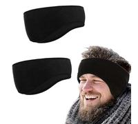 2 Stück Stirnband Herren, Ohrenwärmer, Stirnband Damen, Ohrwärmer, Ohrenwärmer Herren, Ohrenwärmer Stirnbänder Ohrenschützer Headband Kopfband Warm Winddicht Perfekt für Laufen Wandern Jogging Fahrrad