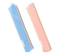 2 Stück Süße Federmäppchen, Aufbewahrungstaschen Für Schreibwaren, Schüler-Leinenmäppchen, Mini-Federmäppchen, Federmäppchen Für Mädchen, Schulbedarf