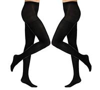 2 Stück Thermo Strumpfhosen schwarz 42/44, dicke strumpfhose große größe dicke strumpfhose damen große größen thermostrumpfhose damen dicke strumpfhose damen ohne naht damen strumpfhose schwarz