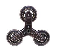 2 Stück Treppensteigen Einkaufswagen Ersatzrad Trolley Rollen Faltbarer Einkaufs Dreieckswagen Dreieckiges Rad Für Faltbar