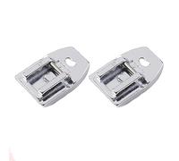 2 Stück unsichtbarer Reißverschlussfuß, verdeckter Reißverschluss, Nähmaschinen-Nähfuß, Schnapp-Nähmaschinen, Reißverschlussfuß für Singer, Brother, Janome, Juki