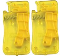 2 Stücke Automatischer Nadeleinfädler für alte Kunststoff-Nadeleinfädler,Handnähen,einfache Nadeleinfädler,Nähmaschinen-Nadeleinfädler,selbsteinfädelnde Nadeln für Erwachsene,alte,Hausfrau,Nähzubehör