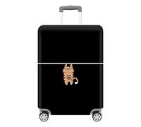 2 stücke Dicke Elastische Cartoon Gepäck Schutzhülle Zipper Anzug Tasche Koffer Abdeckungen Trolley Abdeckung Reise Zubehör FüR Koffer(Small Tiger,S 18-20 inch)