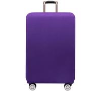 2 stücke Dicke Elastische Feste Gepäck Schutzhülle Zipper Anzug for 18-32 Zoll Tasche Koffer Abdeckungen Trolley Abdeckung Reise Zubehör FüR Koffer(Purple,XL 29-32 inch)