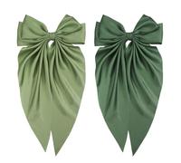 2 Stücke Streamer Bow Hair Accessoires, Elee Haarzubehör, Frisurdekorationen, Frauenhaarzubehör, Einfache Haarzubehör.