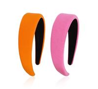 2 Stücke Weitgesichts-Stirnbänder, Klassisches Retro, Einfache Und Modische, Elee Haarzubehör Für Mädchen, Multifunktionales Stirnband, Personalisierte Frisurdekoration.