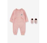 2-teiliges Baby-Set LIL CHUCK CONVERSE: Kurzoverall & Socken zartrosa Gr. 62