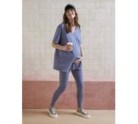 2-teiliges Homewear-Set Schwangerschaft schieferblau Gr. 32/34 von vertbaudet