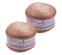 2 x 250g Dolly Ombre Farbverlaufsgarn Bobbel Strickgarn Häkelwolle Acrylgarn Farbwahl