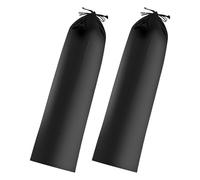 2 x Aufbewahrungstasche mit Kordelzug - Tragetasche für lange Wanderstöcke, wasserdicht, schnell trocknend, Nylon-Polyester-Tasche für Zeltstangen, Stative, 21 x 60 cm, tragbarer Outdoor-Organizer für