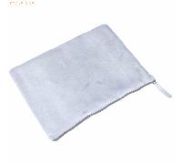 2 x Clairefontaine Tasche Feder flach Leder 23x32cm sky blue