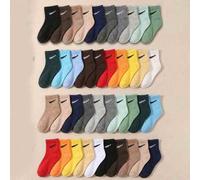 20/10/6 Paar zufällige Bonbonfarben Knöchelsocken für Babys & Kinder, minimalistische Mode vielseitige Knöchelsocken, bequeme atmungsaktive Sport- & L