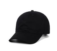 20 Farbe Snapback Cap Junge Mädchen Baseballcap 100% Baumwolle Kappe Einfarbig Sonnenschutz Sonnenhut Outdoor Basecap Einstellbar Baseballkappe Kinder (DE/NL/SE/PL, Numerisch, 47, 54, Schwarz)