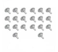 20 Stück Nähmaschinen-Nähfußschrauben Universal - Metall Ersatzschrauben für Nähmaschine - Nähfußhalter Schraube mit Rändelkopf - Ersatzteil für Haushalt & Industrienähmaschinen